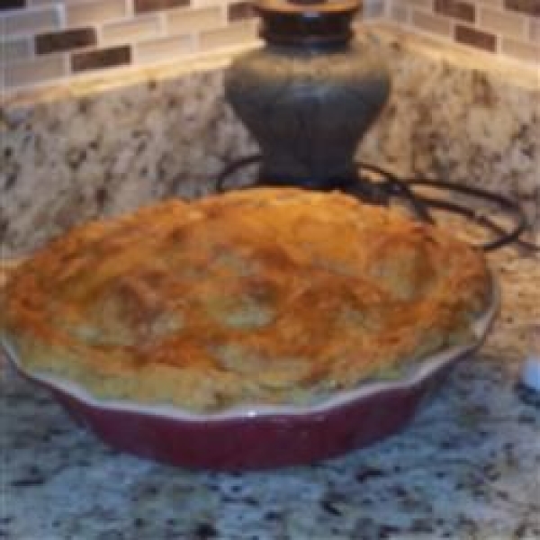 Paper-Wrapped Apple Pie