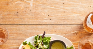Crispy Chicken Salad with Yummy Honey Mustard Dressing