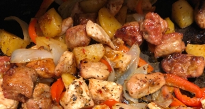 Hearty Roasted Chicken and Sausage