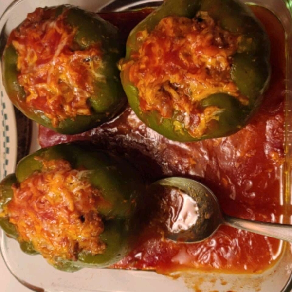 Chorizo Stuffed Bell Peppers