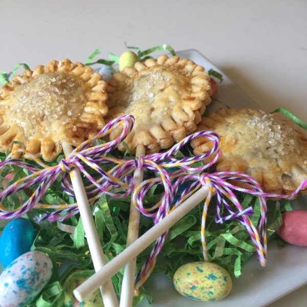 Blueberry Pie Pops