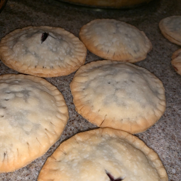 Blueberry Pie Pops