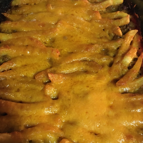 Cheeseburger and Fries Casserole