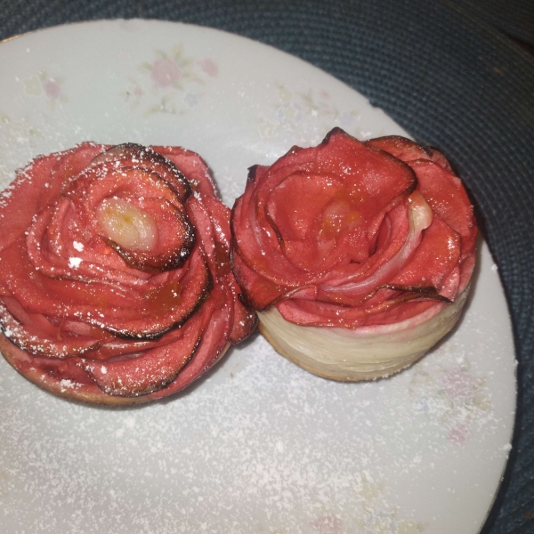 Baked Apple Roses