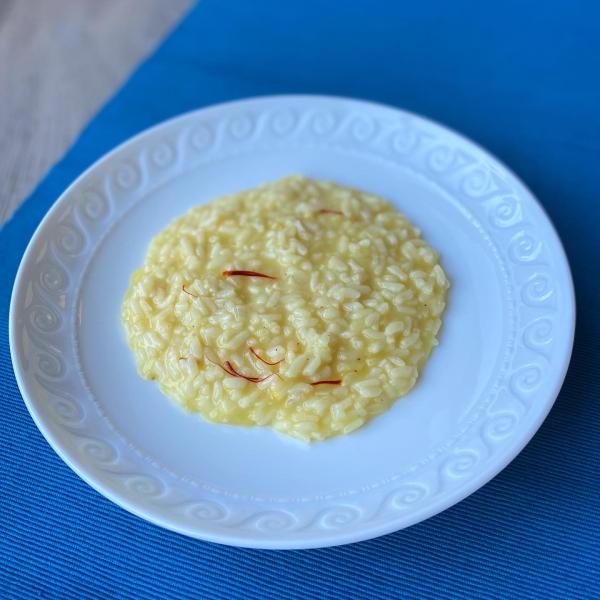 Saffron Risotto in the Pressure Cooker