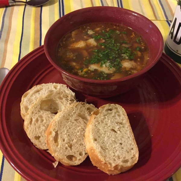 Tomato Mushroom Soup