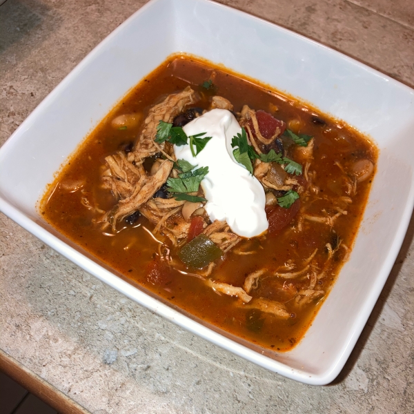 Amateur's Light Breeze Chicken Chili