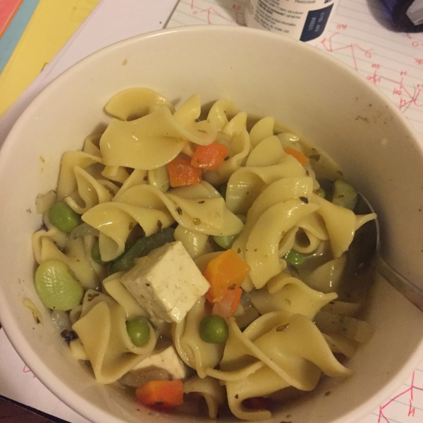 Sarah's Tofu Noodle Soup