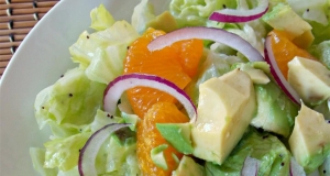 Unique Fruity Green Salad