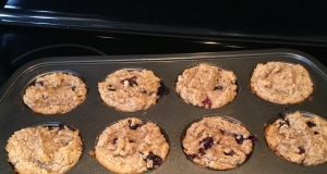 Eggless Blueberry Muffins with Applesauce, Almond Milk, and Almond Flour