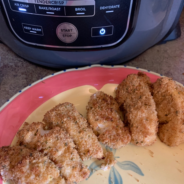 Air-Fried Crumbed Fish