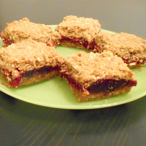 Cranberry Jam Bars