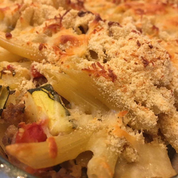 Zucchini Pasta Bake