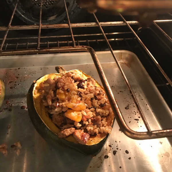 Autumn Stuffed Acorn Squash