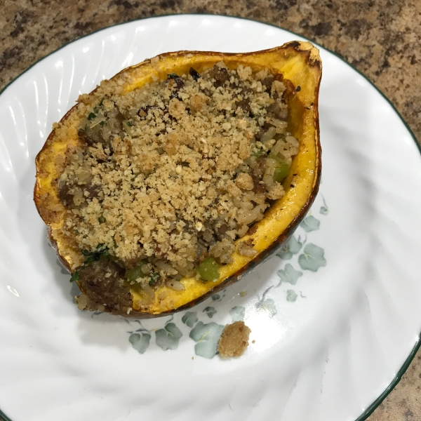 Autumn Stuffed Acorn Squash