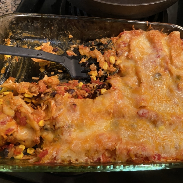 Black Bean and Rice Enchiladas