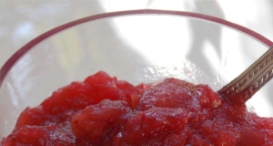 Easy Cranberry Applesauce