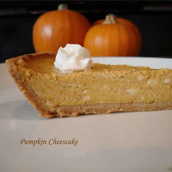 Easy Pumpkin Cheesecake