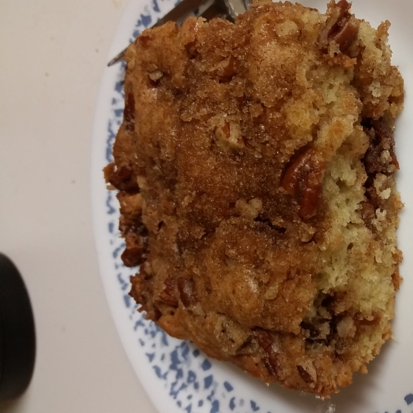 Pecan Sour Cream Coffee Cake