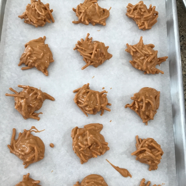 Quick and Easy Butterscotch Haystacks