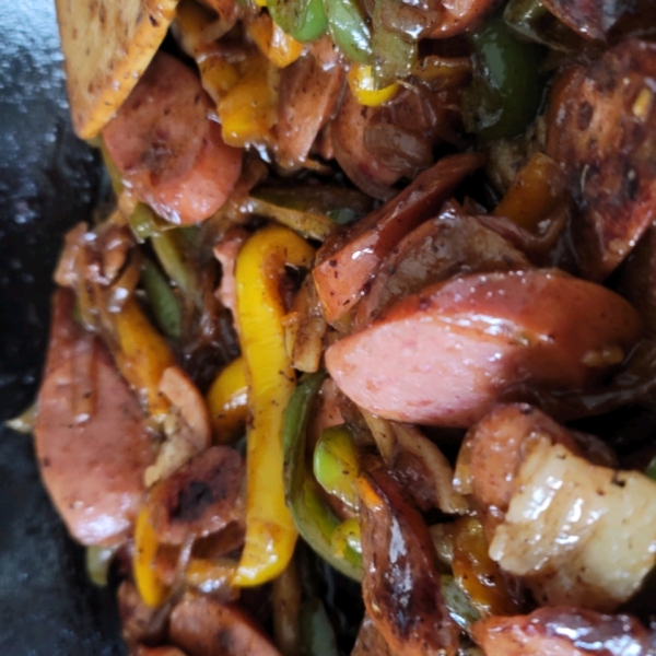 Sweet and Sour Smoked Sausage