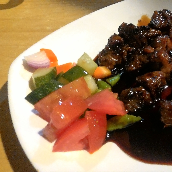 Air-Fried Pork Ribs with Ginger Glaze