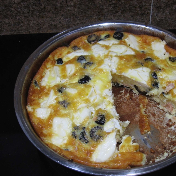 Smoked Salmon Frittata