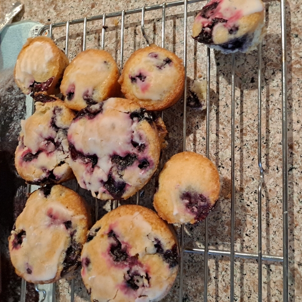 World's Best Lemon Blueberry Muffins