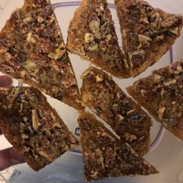 Maple Pecan Shortbread Squares