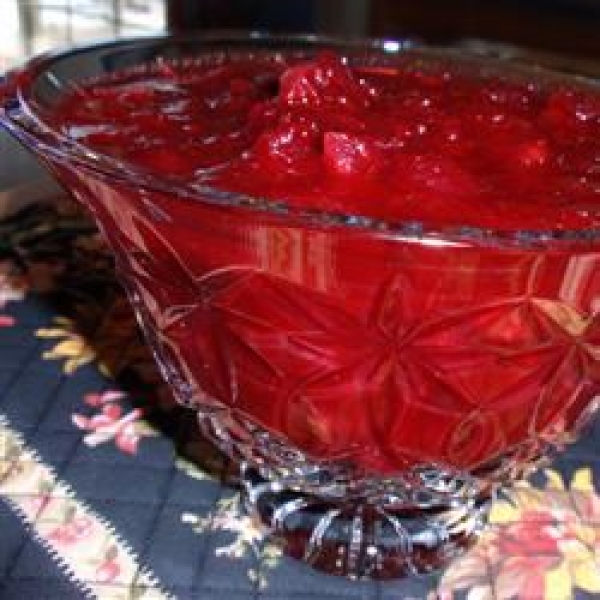 Michelle's Famous Washed Cranberry Sauce