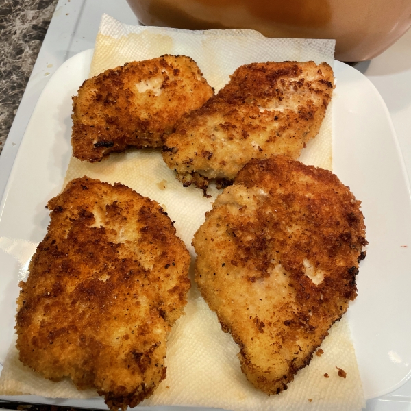 Crispy Panko Chicken Breasts