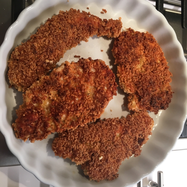 Crispy Panko Chicken Breasts