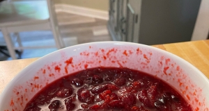 Brandied Orange and Cranberry Sauce