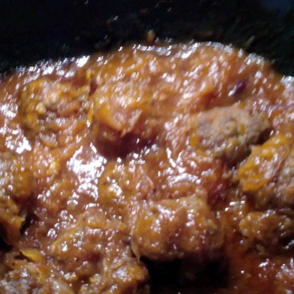 Homemade BBQ Meatballs