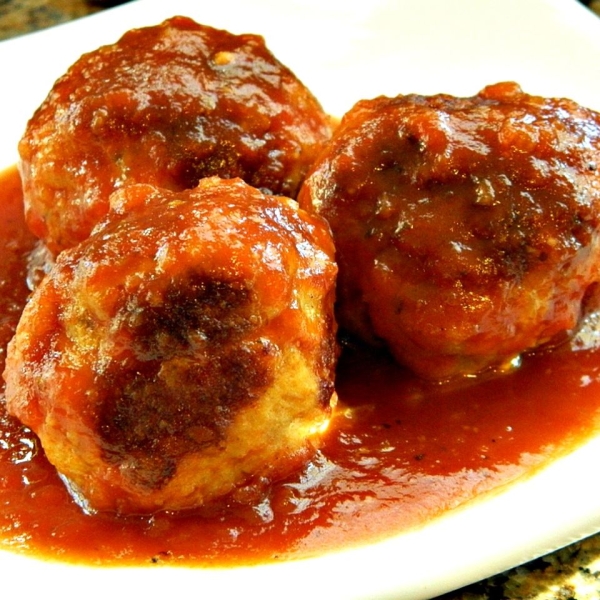 Homemade BBQ Meatballs