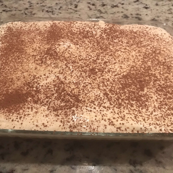 Tiramisu Poke Cake