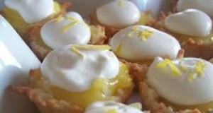 Lemon Macaroon Tartlets