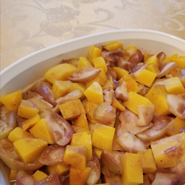 Squash and Apple Bake