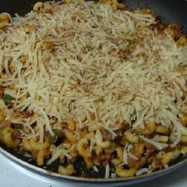 Sloppy Joe Spaghetti