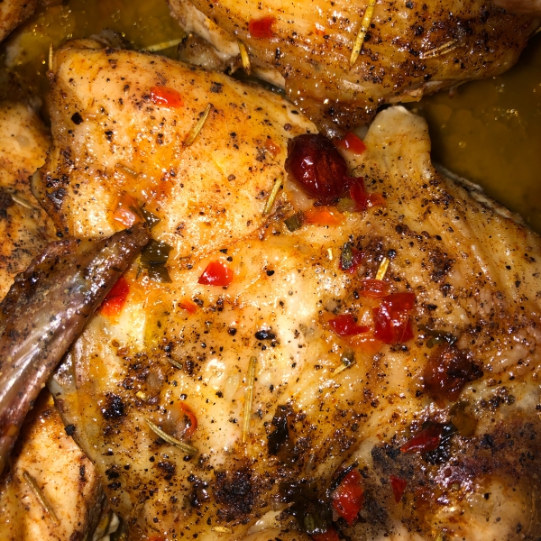 Pepper Jelly Glazed Chicken