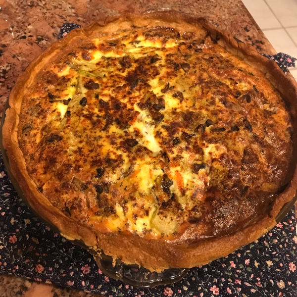 Nana's Zucchini Quiche