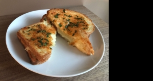 Garlic Bread Grilled Cheese