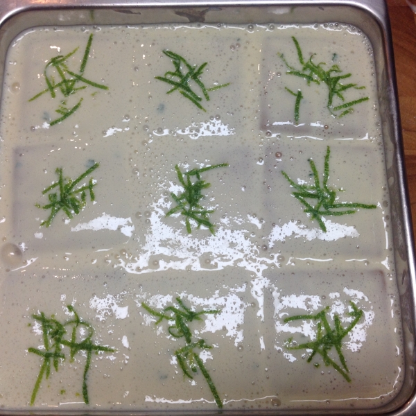 Postre de Limon (Mexican Lime Dessert)