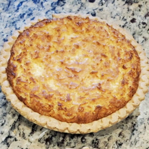 Coconut Custard Pie