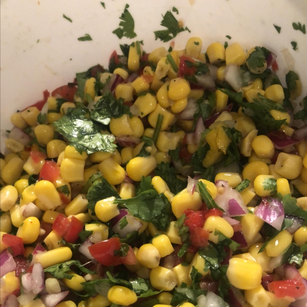 Easy Corn Salsa