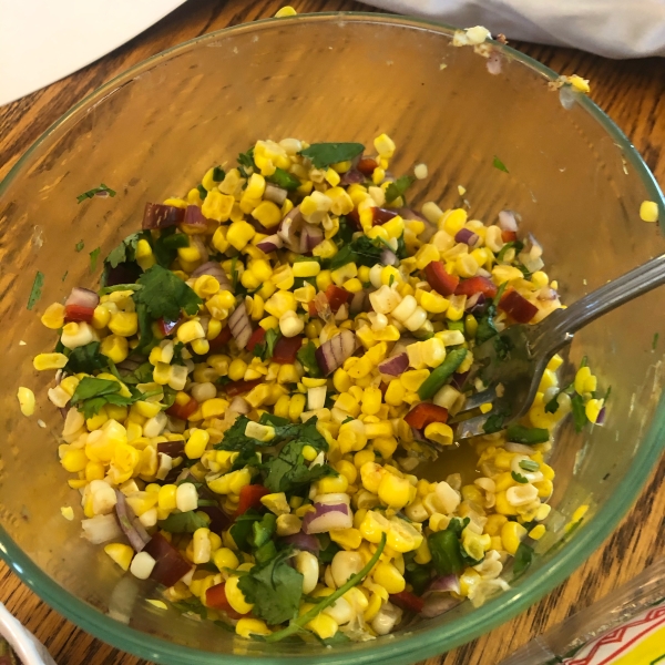 Easy Corn Salsa