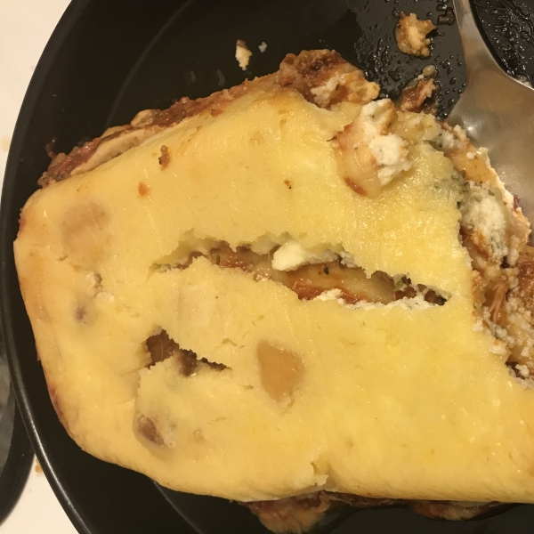 Polenta Lasagna Loaf