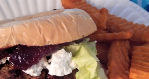 Peanut Butter and Jelly Burger