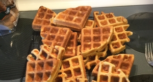 Whole Wheat Oat Waffles