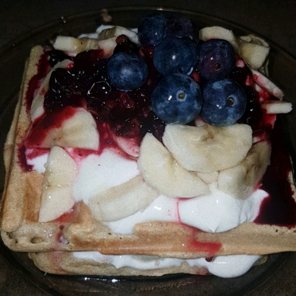 Whole Wheat Oat Waffles